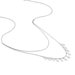 Histoire d'Or Collier Polyna Argent Blanc