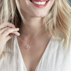 Histoire d'Or Collier Prisco Argent Oxyde De Zirconium