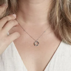 Histoire d'Or Collier Prot Argent Oxyde De Zirconium