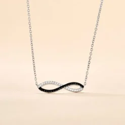 Histoire d'Or Collier Prudentia Argent Blanc Oxyde De Zirconium