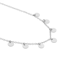 Histoire d'Or Collier Ragavi Argent Blanc