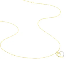 Histoire d'Or Collier Rhodia Or Jaune Diamant