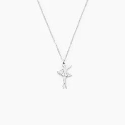 Histoire d'Or Collier Ritej Argent Blanc