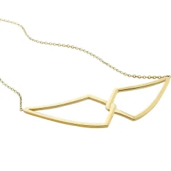 Collier Sautoir Adelind Acier Jaune-Histoire d'Or Online