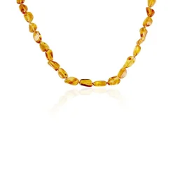 Histoire d'Or Collier Sautoir Cososus Ambre