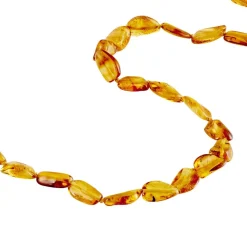 Histoire d'Or Collier Sautoir Cososus Ambre