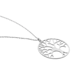Histoire d'Or Collier Sautoir Philana Argent Blanc