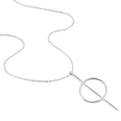 Histoire d'Or Collier Sautoir Timie Acier Blanc