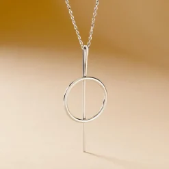 Histoire d'Or Collier Sautoir Timie Acier Blanc