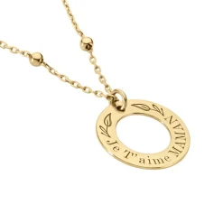 Histoire d'Or Collier Savas Plaqué Or Jaune