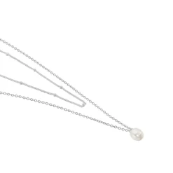 Histoire d'Or Collier Savino Argent Perle De Culture