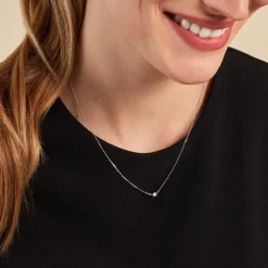 Histoire d'Or Collier Saya Argent Blanc Oxyde De Zirconium