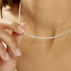 Histoire d'Or Collier Shaynisae Argent Blanc