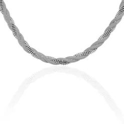 Histoire d'Or Collier Sheridan Argent Blanc