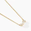 Histoire d'Or Collier Shiny Garden Or Jaune Oxyde De Zirconium