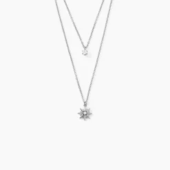 Histoire d'Or Collier Shone Argent Oxyde De Zirconium