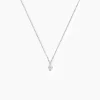 Histoire d'Or Collier Siem Argent Blanc Oxyde De Zirconium