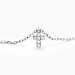 Histoire d'Or Collier Siem Argent Blanc Oxyde De Zirconium