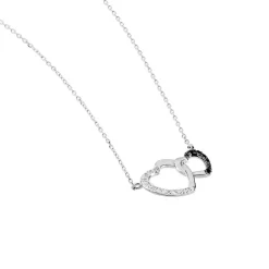 Histoire d'Or Collier Silana Or Blanc Diamant