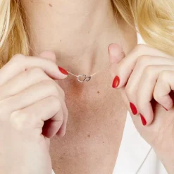 Histoire d'Or Collier Silana Or Blanc Diamant