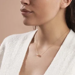 Histoire d'Or Collier Sissy Or Jaune Perle De Culture