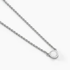 Histoire d'Or Collier Sixties Argent Blanc
