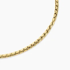 Histoire d'Or Collier Sloane Acier Jaune