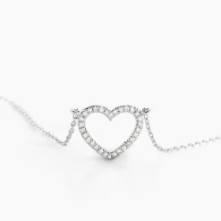 Histoire d'Or Collier Sloanne Or Blanc Diamant