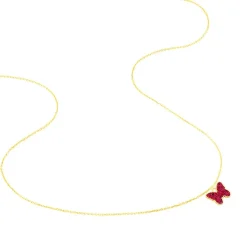 Histoire d'Or Collier Solena Papillon Or Jaune