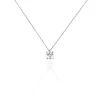 Histoire d'Or Collier Solitaire Argent Lyanna