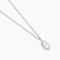 Histoire d'Or Collier Stellie Argent Blanc Oxyde De Zirconium