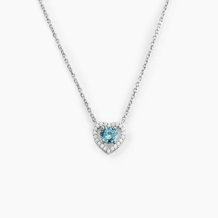 Collier Suzon Argent Blanc Oxyde De Zirconium-Histoire d'Or Online