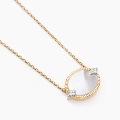 Collier Tahina Or Jaune Nacre Diamant-Histoire d'Or Online