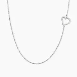 Histoire d'Or Collier Tahis Argent Blanc Oxyde De Zirconium