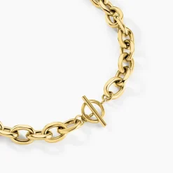 Histoire d'Or Collier Tariia Acier Jaune