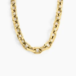 Histoire d'Or Collier Tariia Acier Jaune