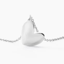 Histoire d'Or Collier Te Amo Argent Blanc