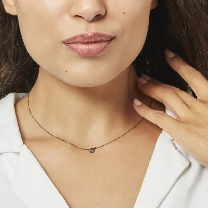 Collier Teani Or Blanc Diamant-Histoire d'Or New