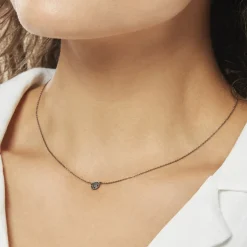 Collier Teani Or Blanc Diamant-Histoire d'Or New