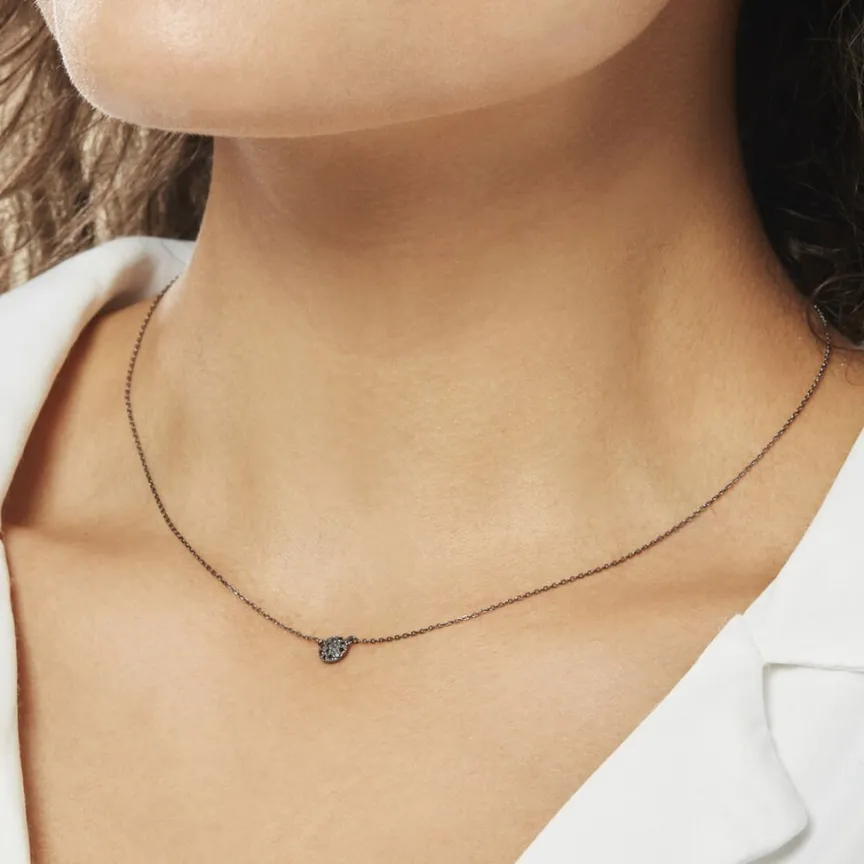 Collier Teani Or Blanc Diamant-Histoire d'Or New