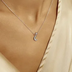 Histoire d'Or Collier Theoline Argent Blanc Oxyde De Zirconium