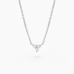 Histoire d'Or Collier Thylane Argent Blanc Oxyde De Zirconium