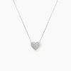 Histoire d'Or Collier Ti Amo Or Blanc Diamant