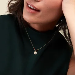 Histoire d'Or Collier Under The Sea Or Jaune Corail