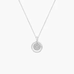 Histoire d'Or Collier Valerie Argent Blanc Oxyde De Zirconium