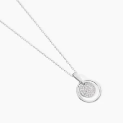 Histoire d'Or Collier Valerie Argent Blanc Oxyde De Zirconium