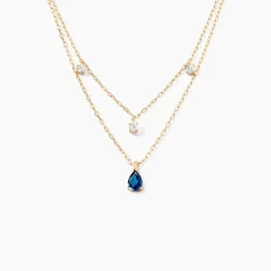 Histoire d'Or Collier Vasilisa Or Jaune Topaze Oxyde De Zirconium