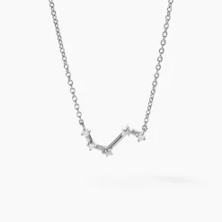 Histoire d'Or Collier Vega Argent Blanc Oxyde De Zirconium