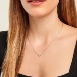 Histoire d'Or Collier Vega Argent Blanc Oxyde De Zirconium