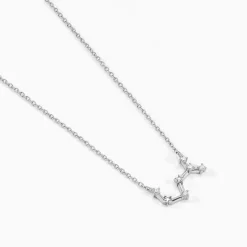 Histoire d'Or Collier Vega Argent Blanc Oxyde De Zirconium